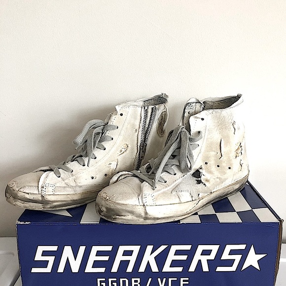 GGDB LIKE NEW in box Francy Slide High Top Sneaker - Picture 15 of 16